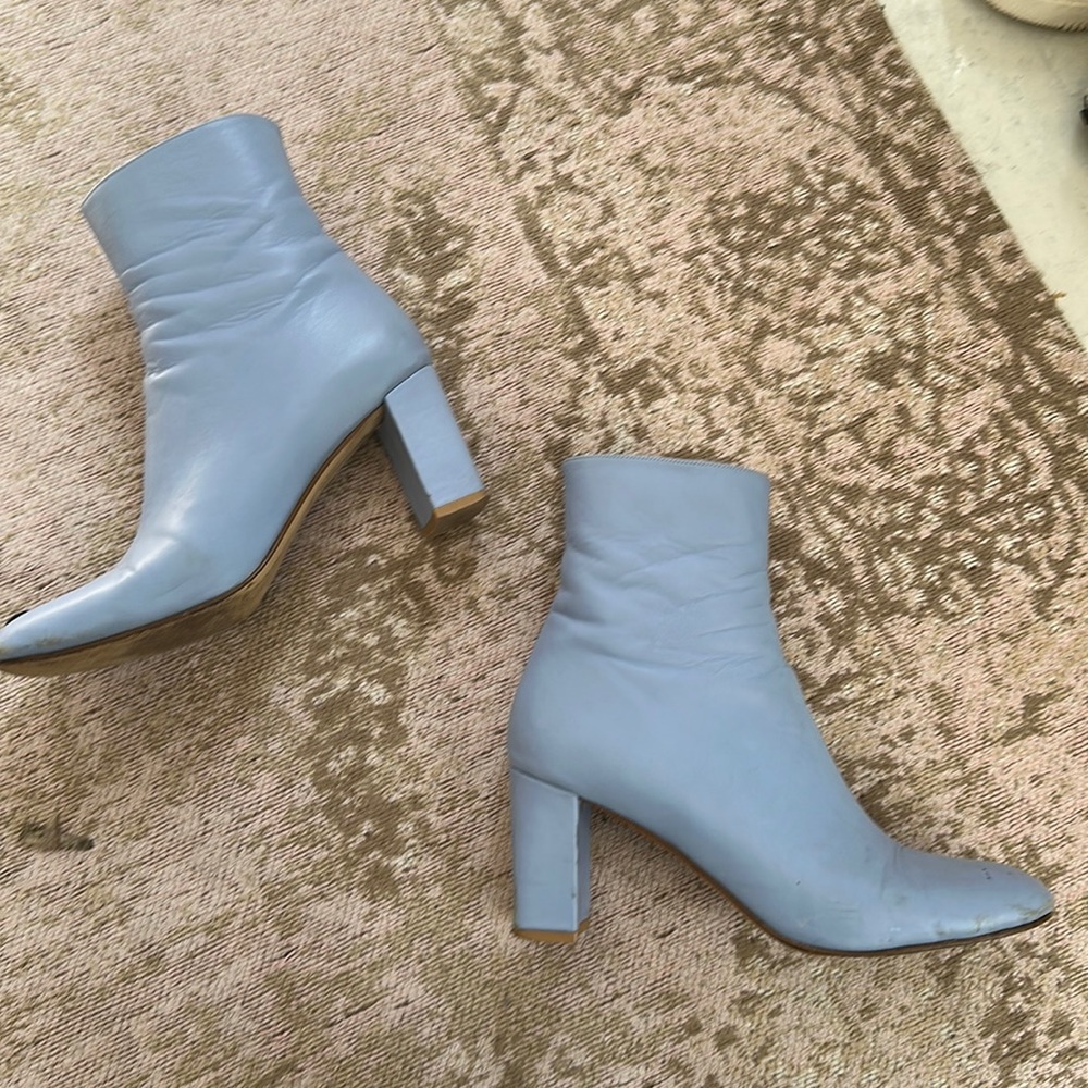 MNZ baby blue boots 40